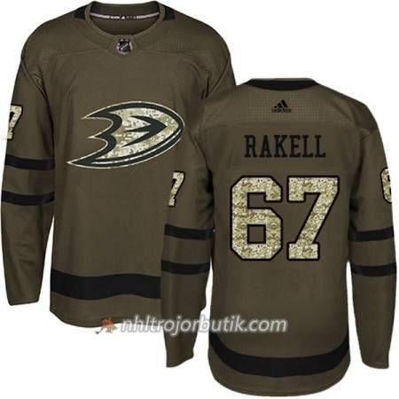 Män Ishockey Anaheim Ducks Tröja Rickard Rakell 67 Adidas 2017-2018 Camo Grön Authentic Män Ishockey Anaheim Ducks Tröja Rickard Rakell 67 Adidas 2017-2018 Camo Grön Authentic